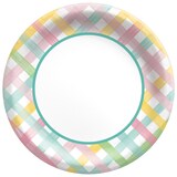 Spring Fun Round Plate, 10-in Overhead_Flat