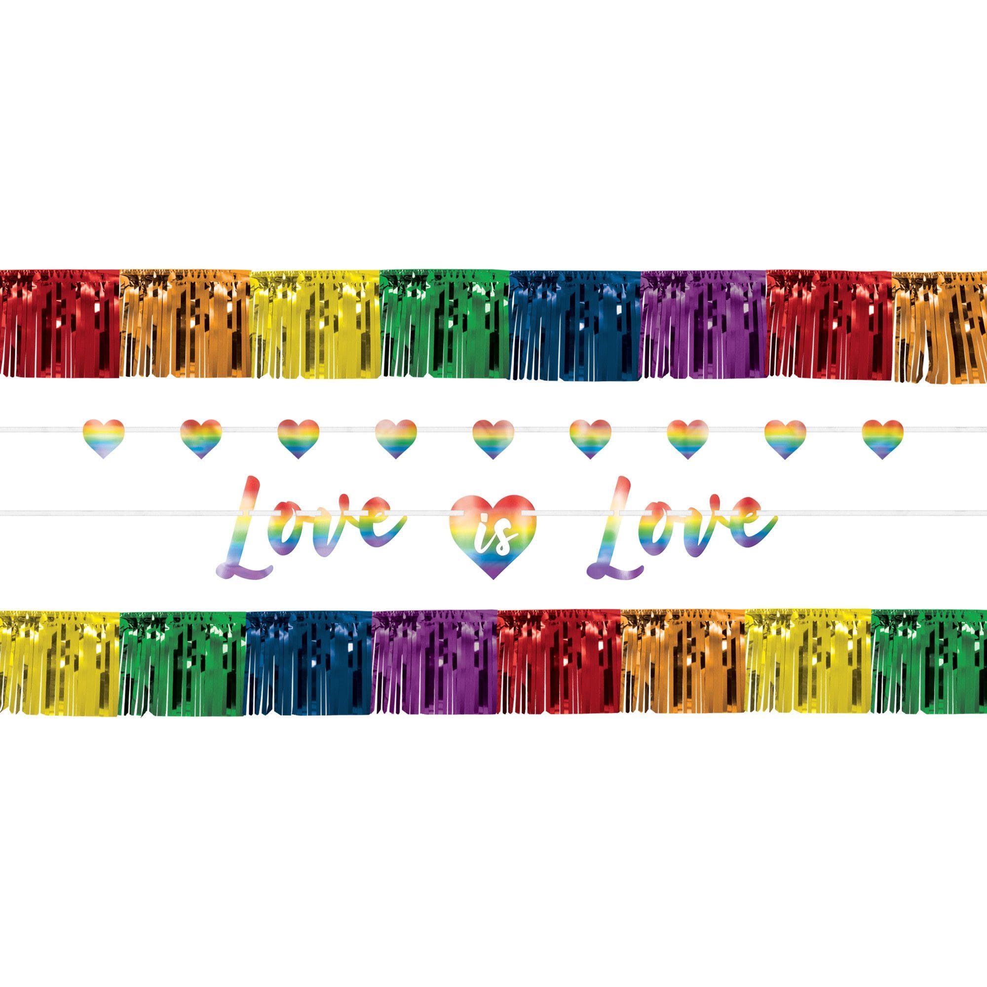 Love is Love Pride Letter Banner with Mini Banner, 12x12-in, 4-pc ...