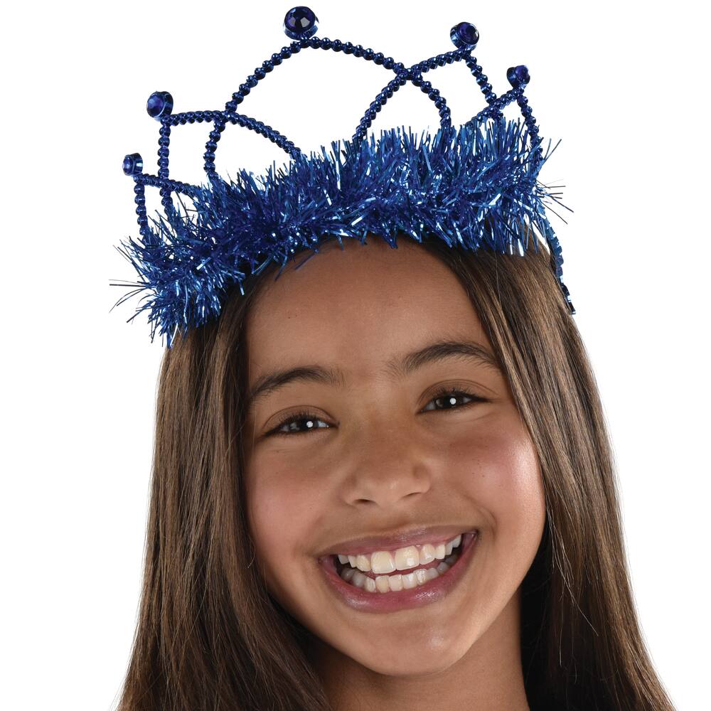 tinsel-trim-crown-tiara-blue-one-size-wearable-costume-accessory-for