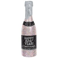 Canon à confettis bouteille scintillante du Nouvel An Amscan Front_Flat