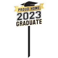 2023 Proud Home Metallic Yard Sign Front_Flat