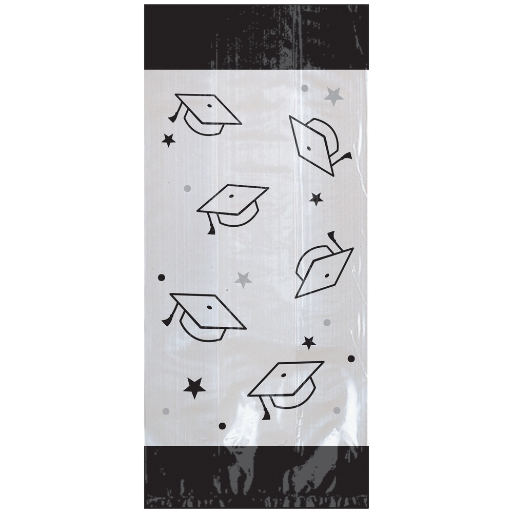 Graduation Metallic Cellophane Bags Party City