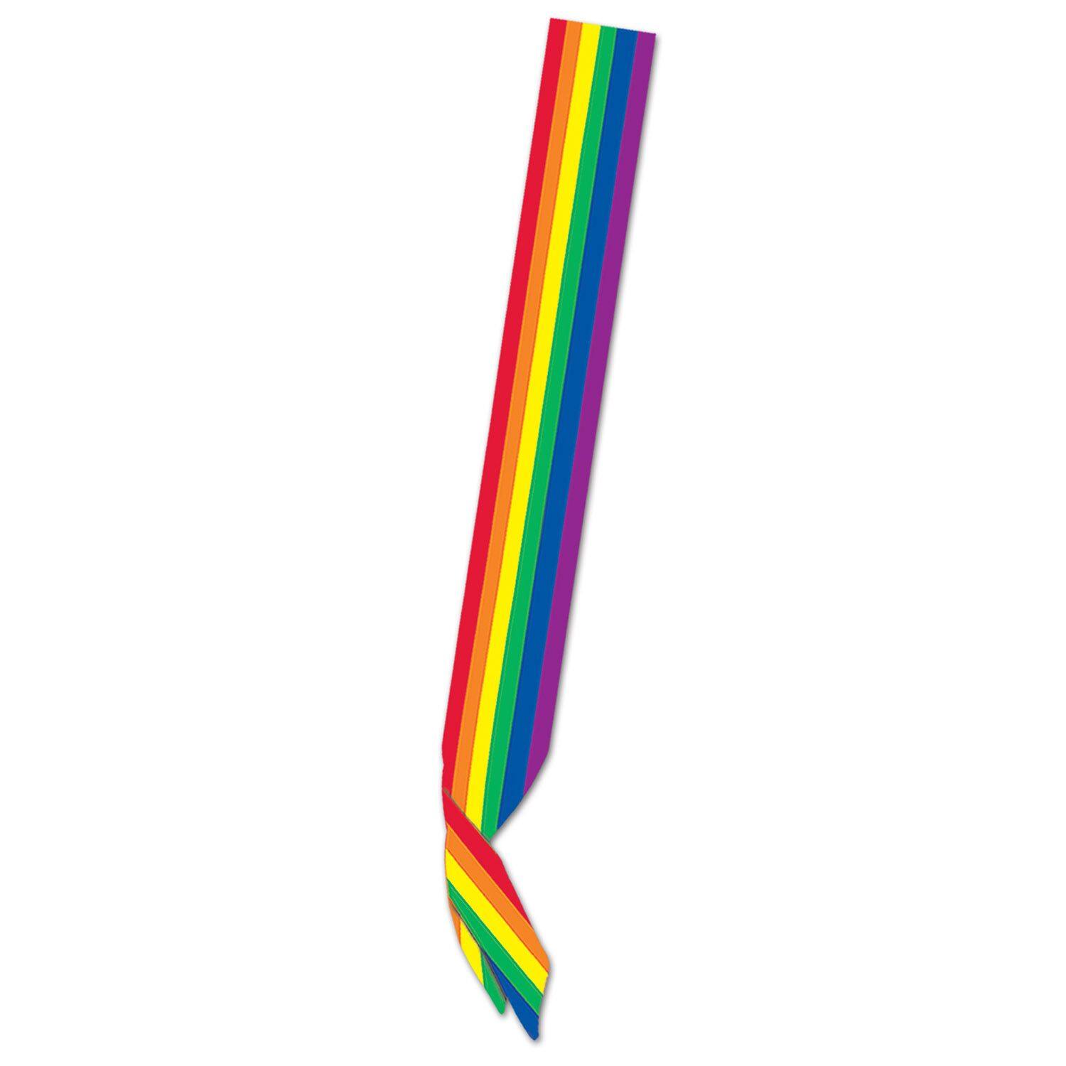 Rainbow Satin Sash | Party City