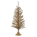 Arbre scintillant champagne décoratif de table FOR LIVING, 24 po Front_Elevated