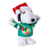 Snoopy en peluche animé dansant musical, 9,5 po Front_Three_Fourths_Angled_Right