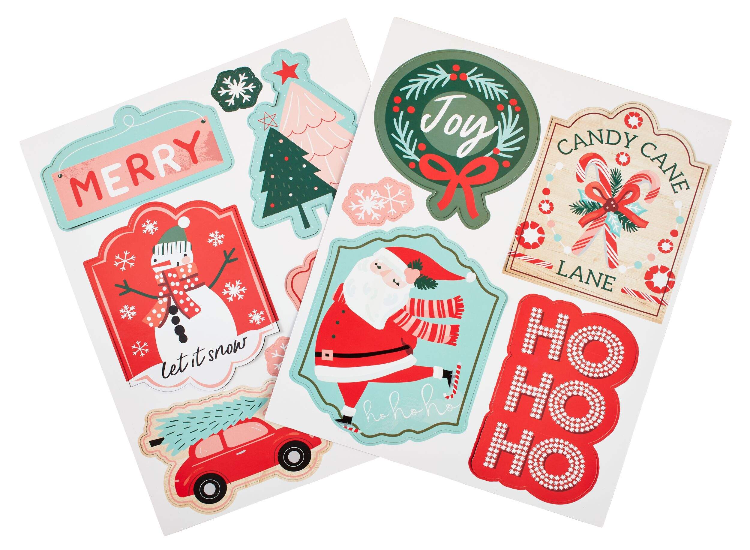 Design Group Reusable Decorative Christmas Fridge Magnets, Assorted Designs Front_Flat