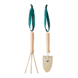 CANVAS Gold Collection Garden Tools Christmas Ornament, 2-pk Front_Flat