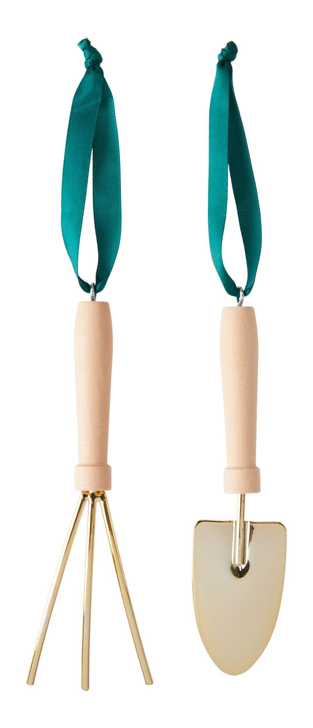 CANVAS Gold Collection Garden Tools Christmas Ornament, 2-pk Front_Flat