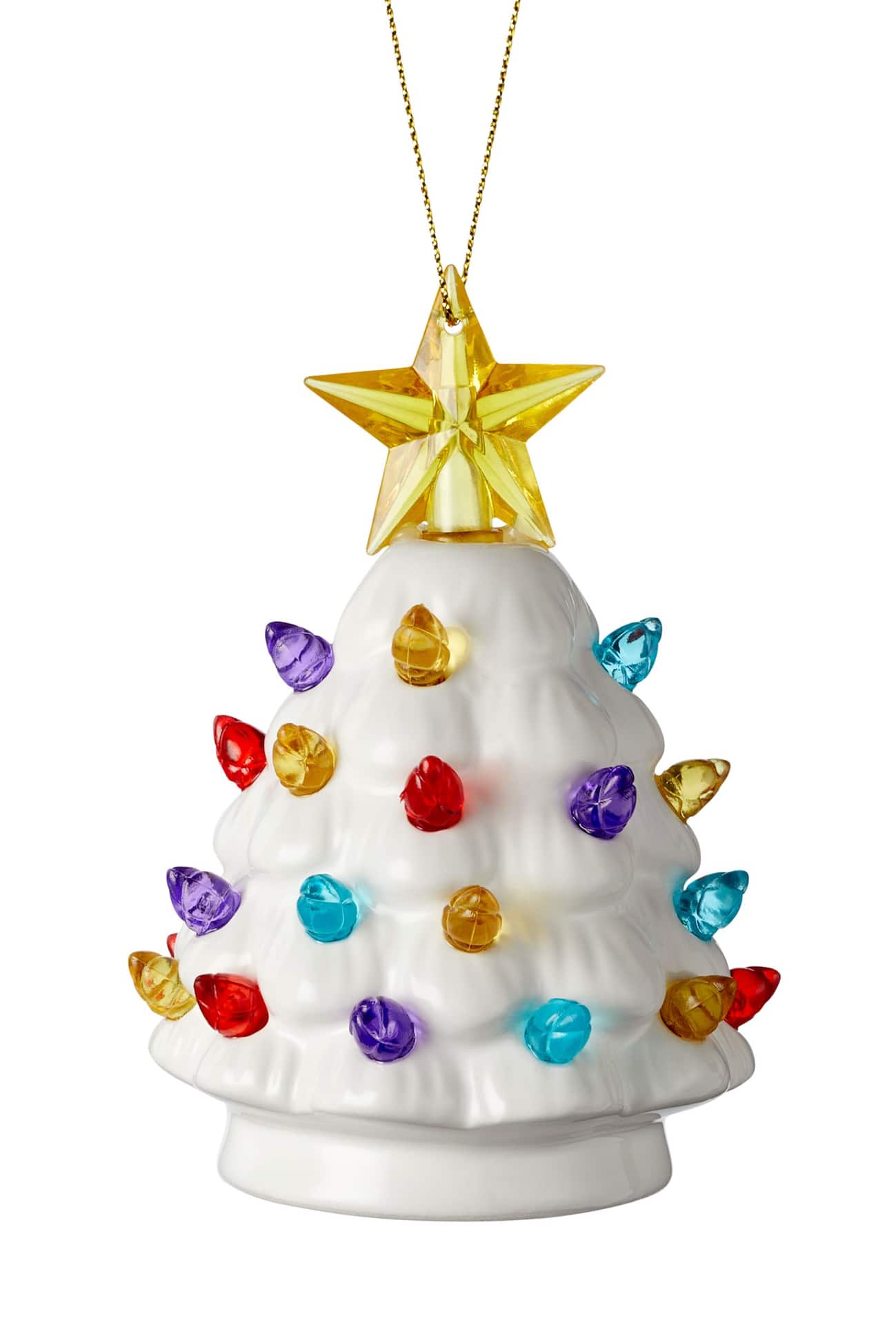 Mr. Christmas Lit Nostalgic tree ornament, NWT  Gift tissue paper,  Christmas lights, Tree ornaments