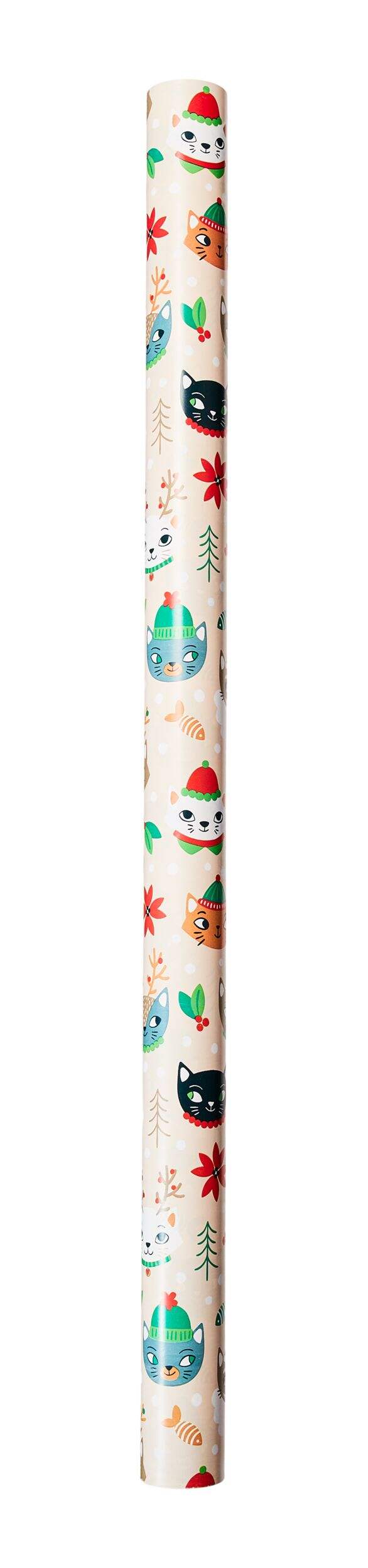 Papier d'emballage des Fêtes For Living, animaux, géant, 100 pi2, choix de motifs Front_Flat