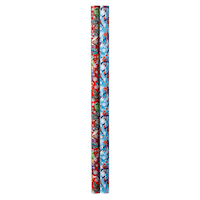 Marvel Kids' Holiday Gift Wrap, Assorted Designs, 32.7-sq.ft Front_Flat