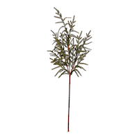 CANVAS Un-Lit Indoor Christmas Decoration Natural Pine Stem Spray, 36-in Front_Flat
