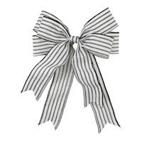 CANVAS Black & White Bow Front_Flat