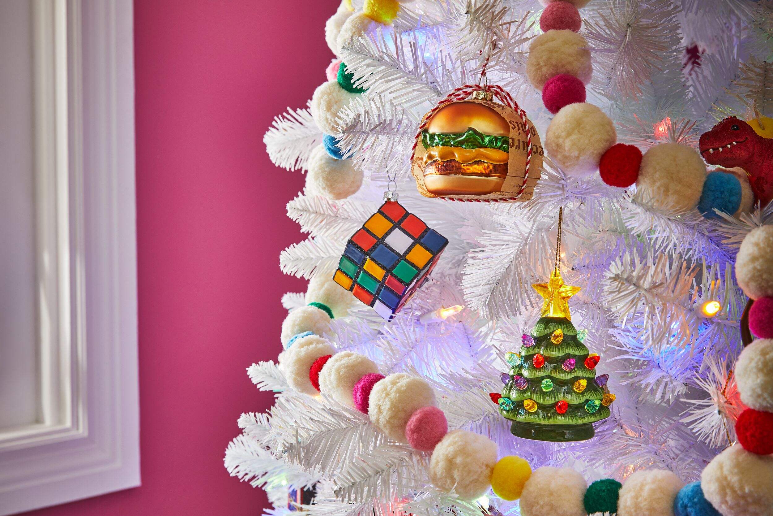 Ornement de Noël en forme de cube Rubix CANVAS Collection Joie et éclat Composite_or_Mixed
