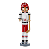 For Living Christmas Decoration Hockey Player Nutcracker, 15-in Front_Flat
