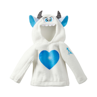 The Elf on the Shelf : Accessoires pour poupée décoration de Noël avec haut à capuchon à souliers Yéti Claus Couture Collection Front_Flat