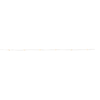 CANVAS 16 LED Battery Operated Christmas Hanging Decoration Clear Mini Stars String Light with Timer, 5.9-ft CloseUp