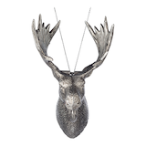 CANVAS Canadian Christmas Collection Metallic Moose Ornament, 3.1-in Front_Flat