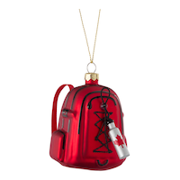 Sac à dos de camping avec gourde CANVAS Front_Flat