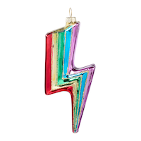 CANVAS Merry Mingle Collection Rainbow Lighting Christmas Ornament, 4.8-in Front_Flat