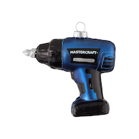 CANVAS Merry Mingle Collection Mastercraft Drill Christmas Ornament, 4.5-in Side_Left