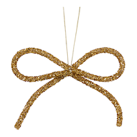 Ornement boucle scintillante CANVAS Or