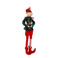Accessoire décoratif de Noël grand lutin For Living, choix de styles, 22 po Front_Three_Fourths_Angled_Right
