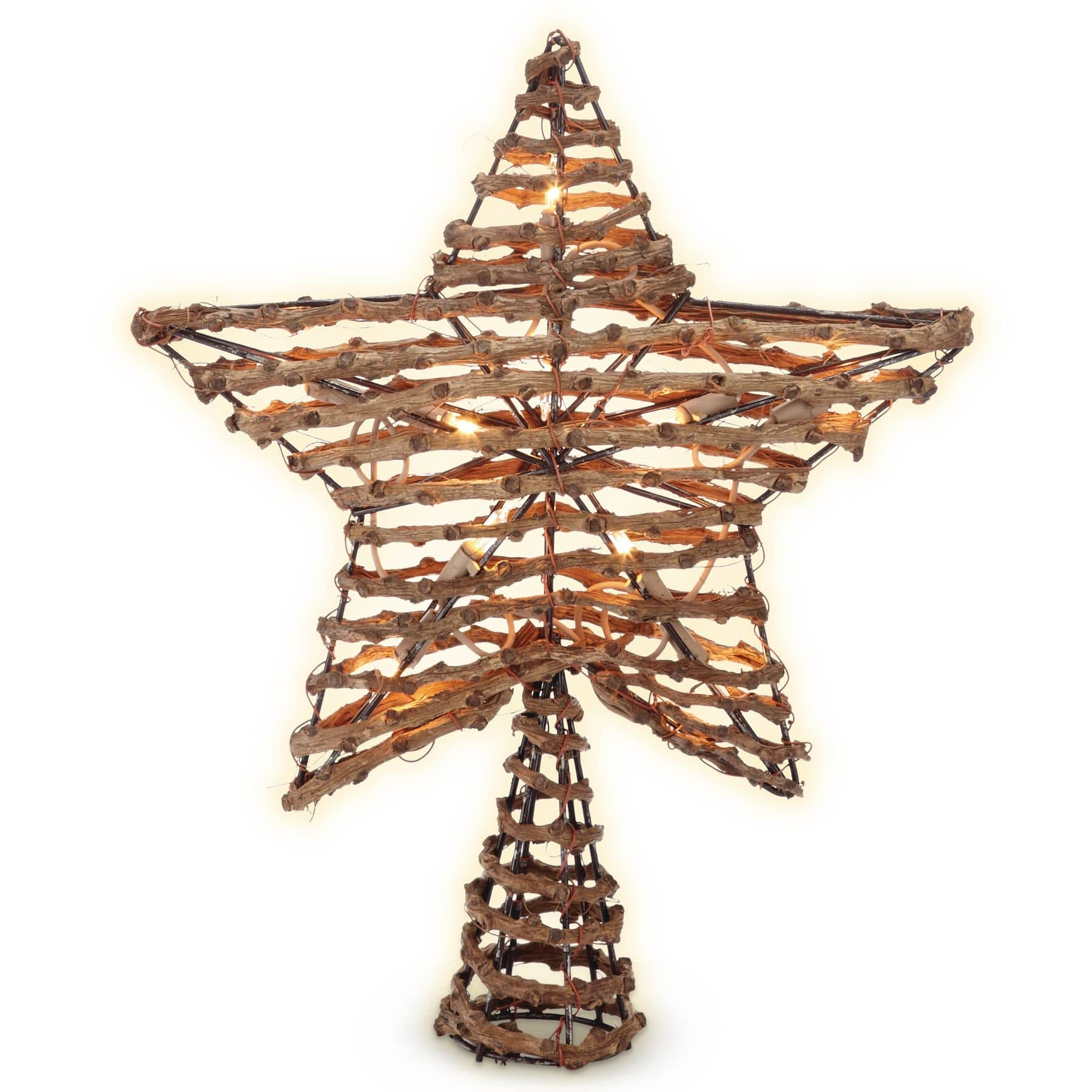 string christmas tree craft