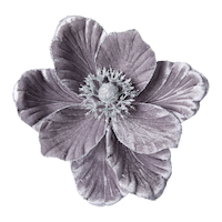 CANVAS Velvet Flower Clip Front_Flat