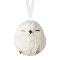 Ornement chouette en sisal CANVAS