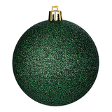 For Living Shatterproof Decoration Ball Christmas Ornament Set in Corrugate Box, Red & Green, 80-mm, 25-pc Front_Flat