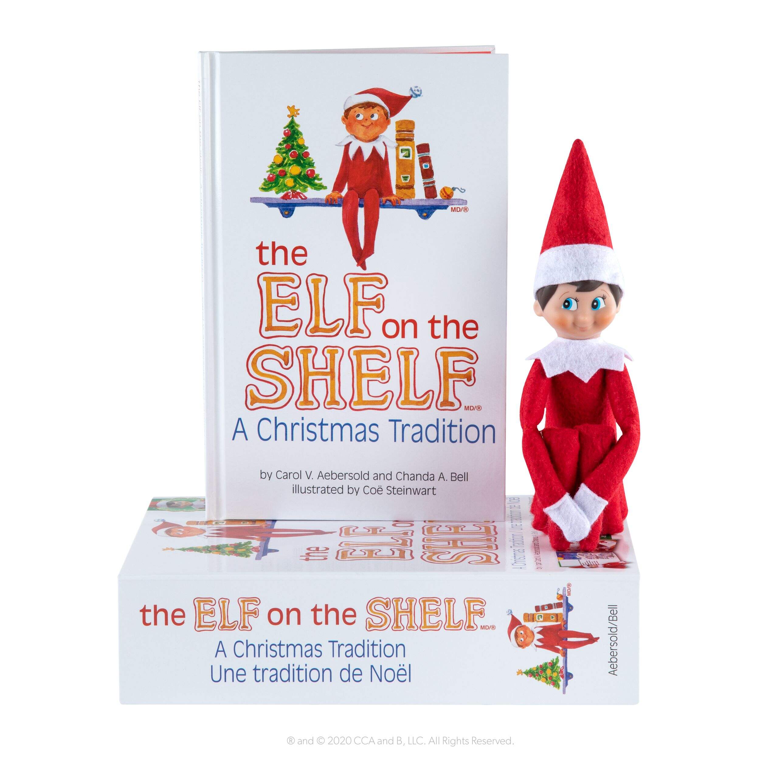 The Elf on the Shelf®: A Christmas Tradition - Blue-Eyed Boy Elf Front_Elevated