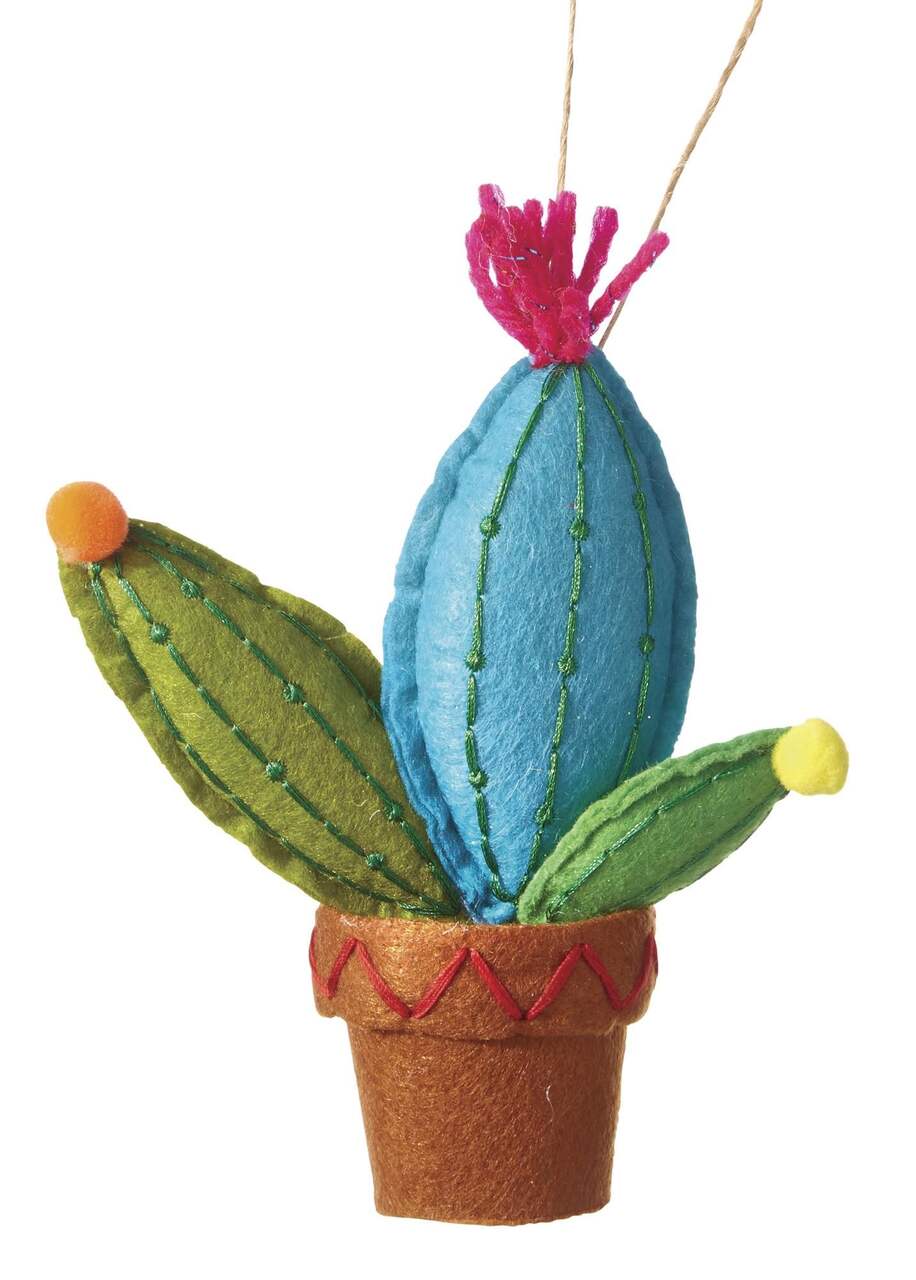 CANVAS Collection Éclat - Ornement de Noël Cactus, assorti