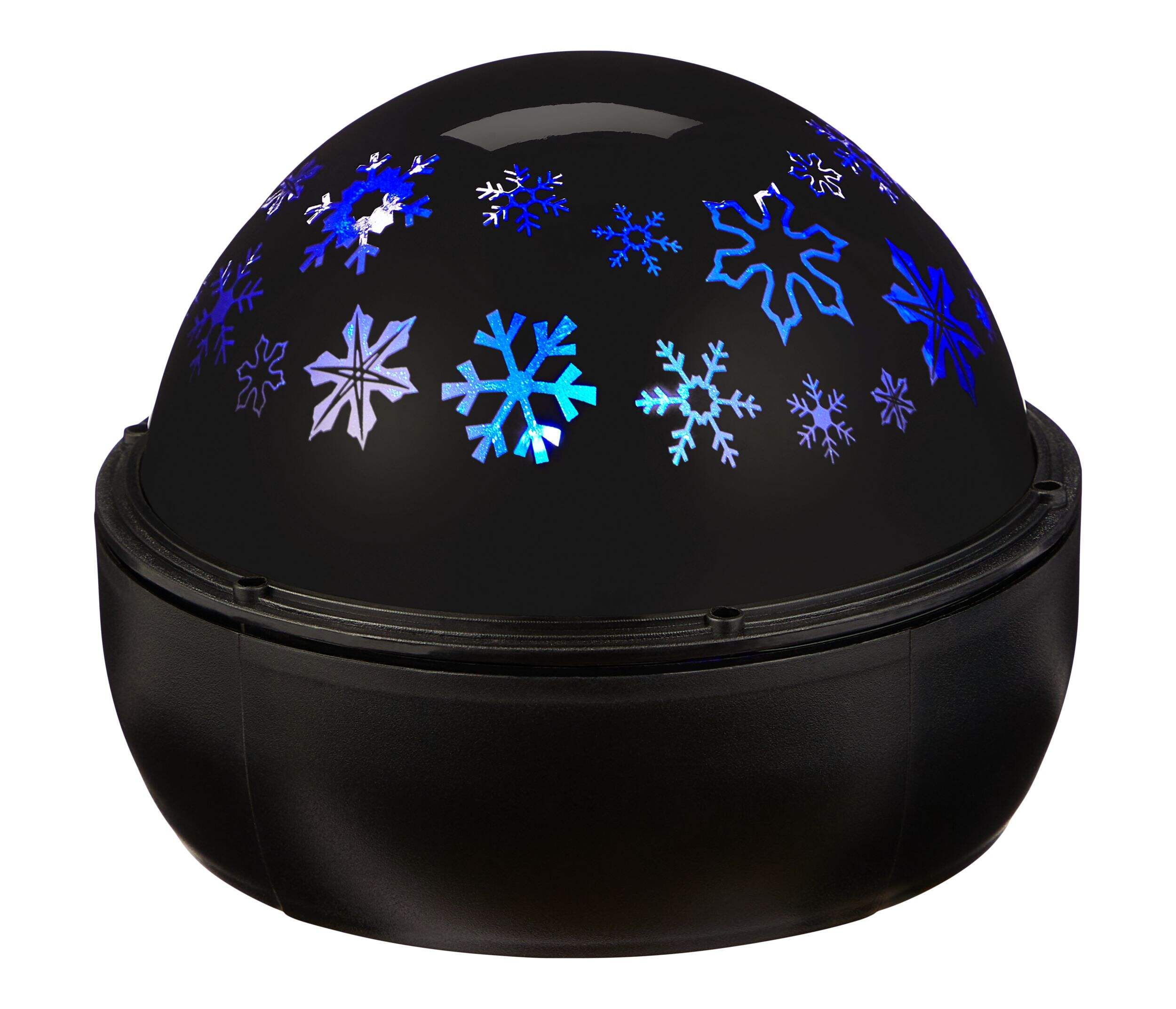 Gemmy Lightshow Snowflake LED ShadowLights Projector Christmas Decoration, White & Blue Front_Elevated
