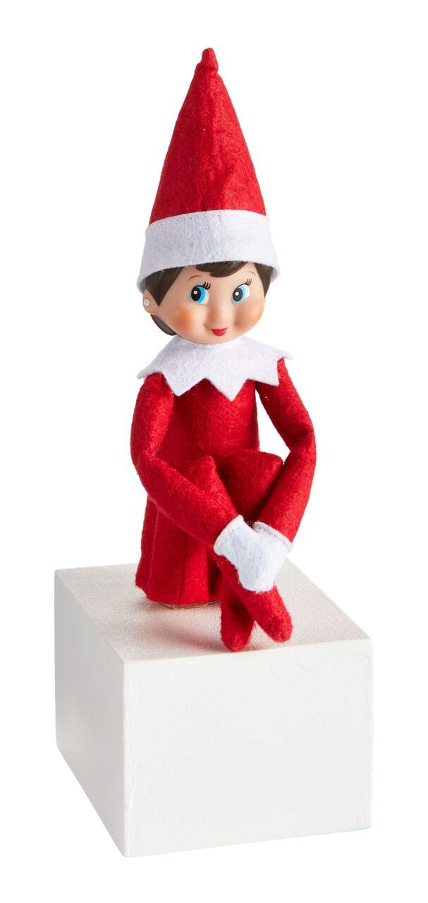 The Elf on the Shelf: A Christmas Tradition - Lutin fille peau claire
