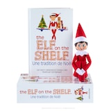 The Elf on the Shelf : Une tradition de Noël : lutin fille aux yeux bleus, français Front_Elevated