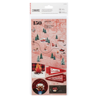CANVAS - Étiquette autocollante pour cadeaux de Noël, assorti, 150