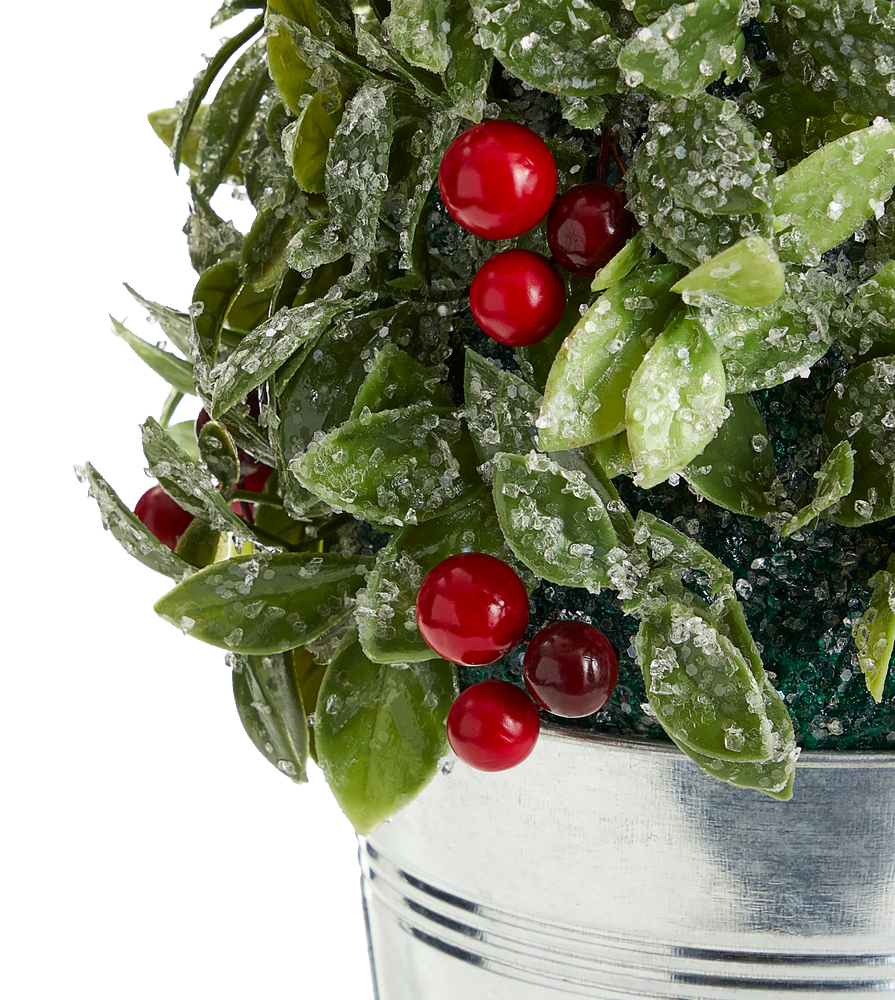 CANVAS Large Holly Tabletop Tree with Galvanized Pot Canadian Tire