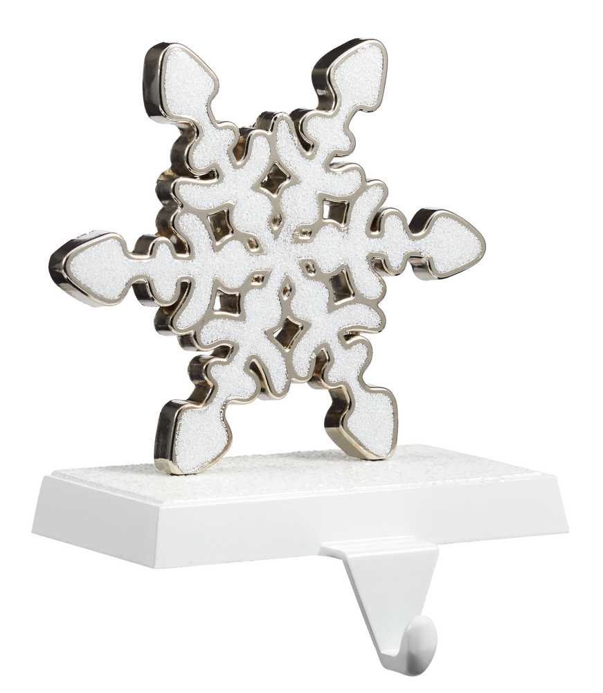 CANVAS White Snowflake Stocking Holder Canadian Tire