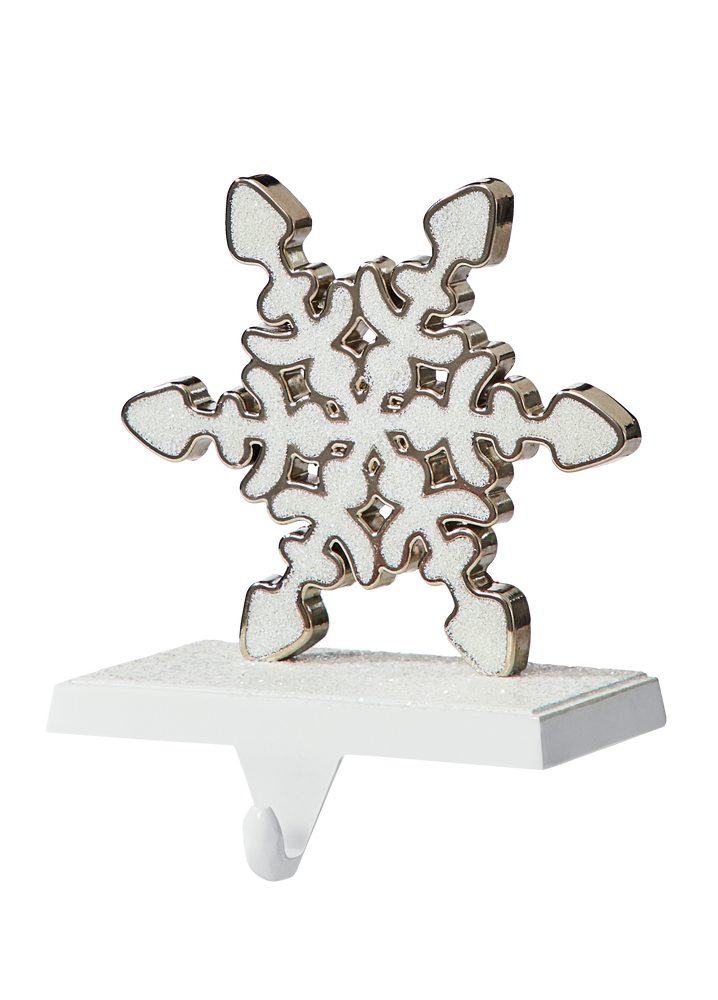 CANVAS White Snowflake Stocking Holder Canadian Tire