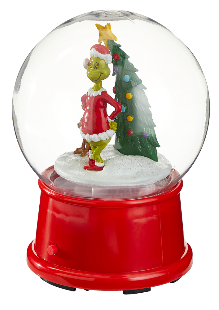 Gemmy Batteryoperated Grinch Snow Globe Canadian Tire