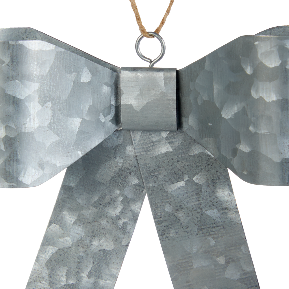CANVAS Countryside Christmas Galvanized Metal Bow Ornament Canadian Tire