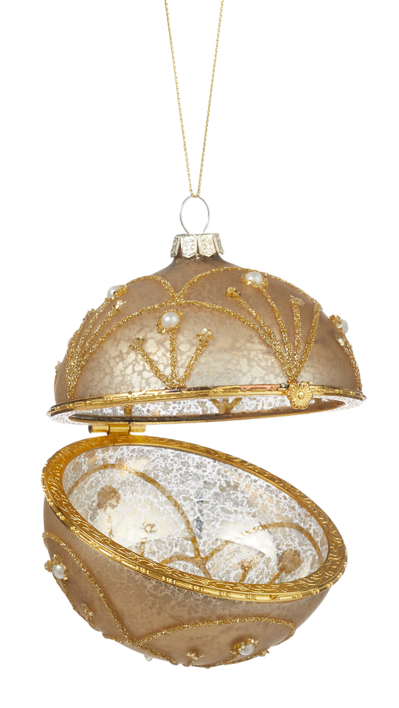 CANVAS Gold Collection Decoration Jewellery Box Christmas Ornament, 3.5in Canadian Tire