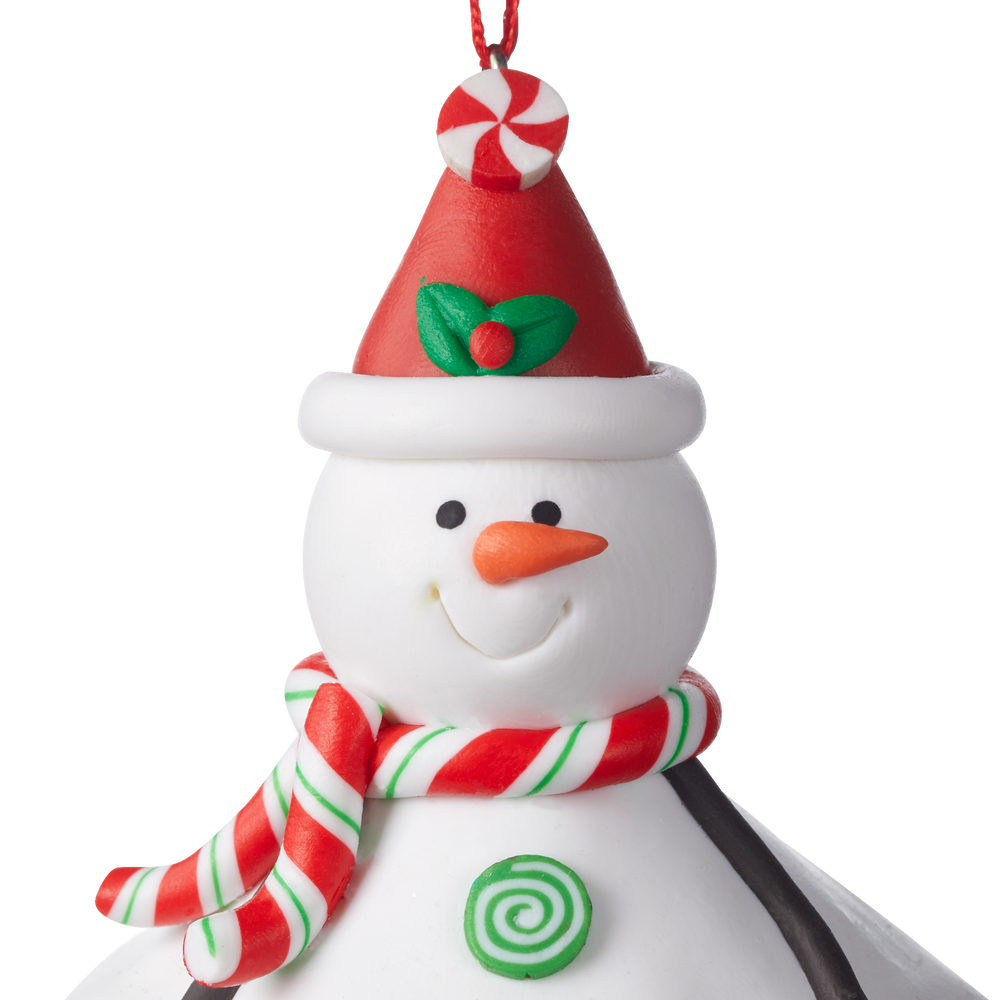 CANVAS Red Collection Decoration Melting Snowman Cookie Christmas