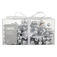 CANVAS Silver Berry Picks, 30-pk, 5-in