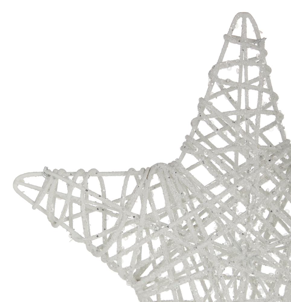 CANVAS White Grapevine Star Tree Topper Canadian Tire