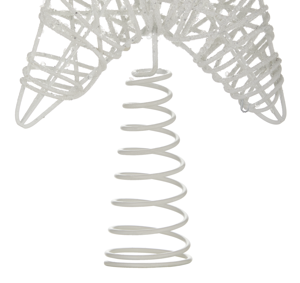 CANVAS White Grapevine Star Tree Topper Canadian Tire