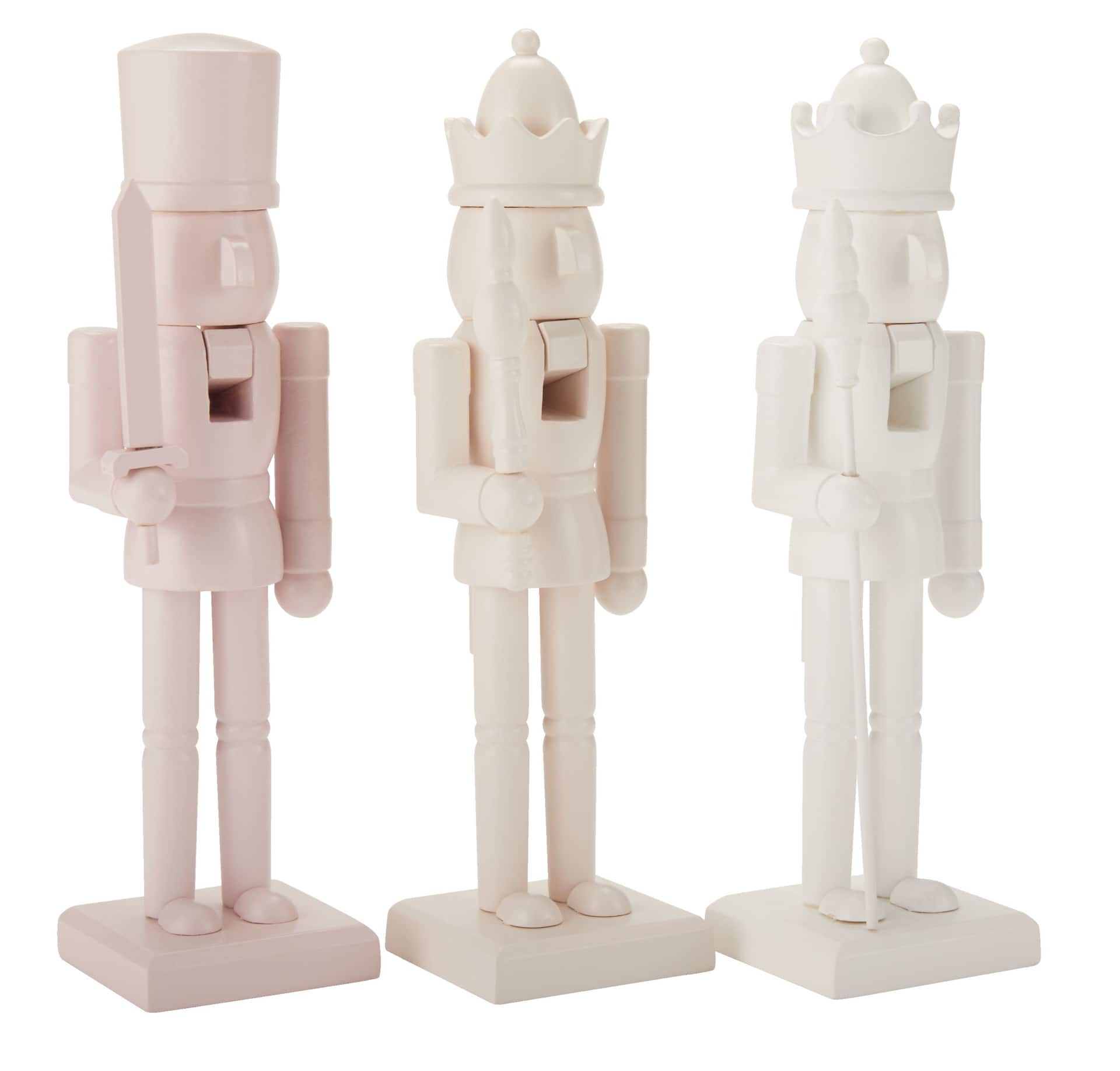 Jillian Harris X CANVAS Christmas Nutcracker Set, 3 Pieces, 10-in