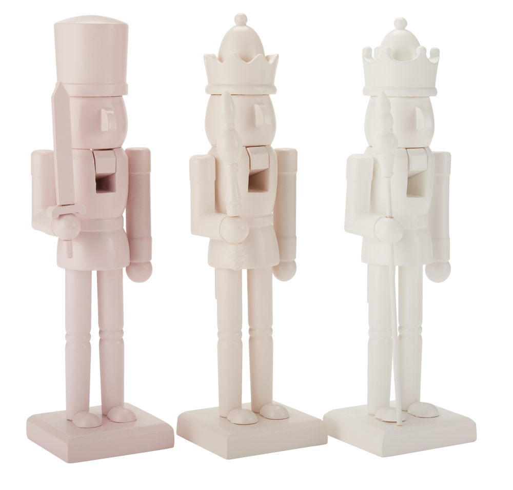 Jillian Harris X CANVAS Christmas Nutcracker Set, 3 Pieces, 10in