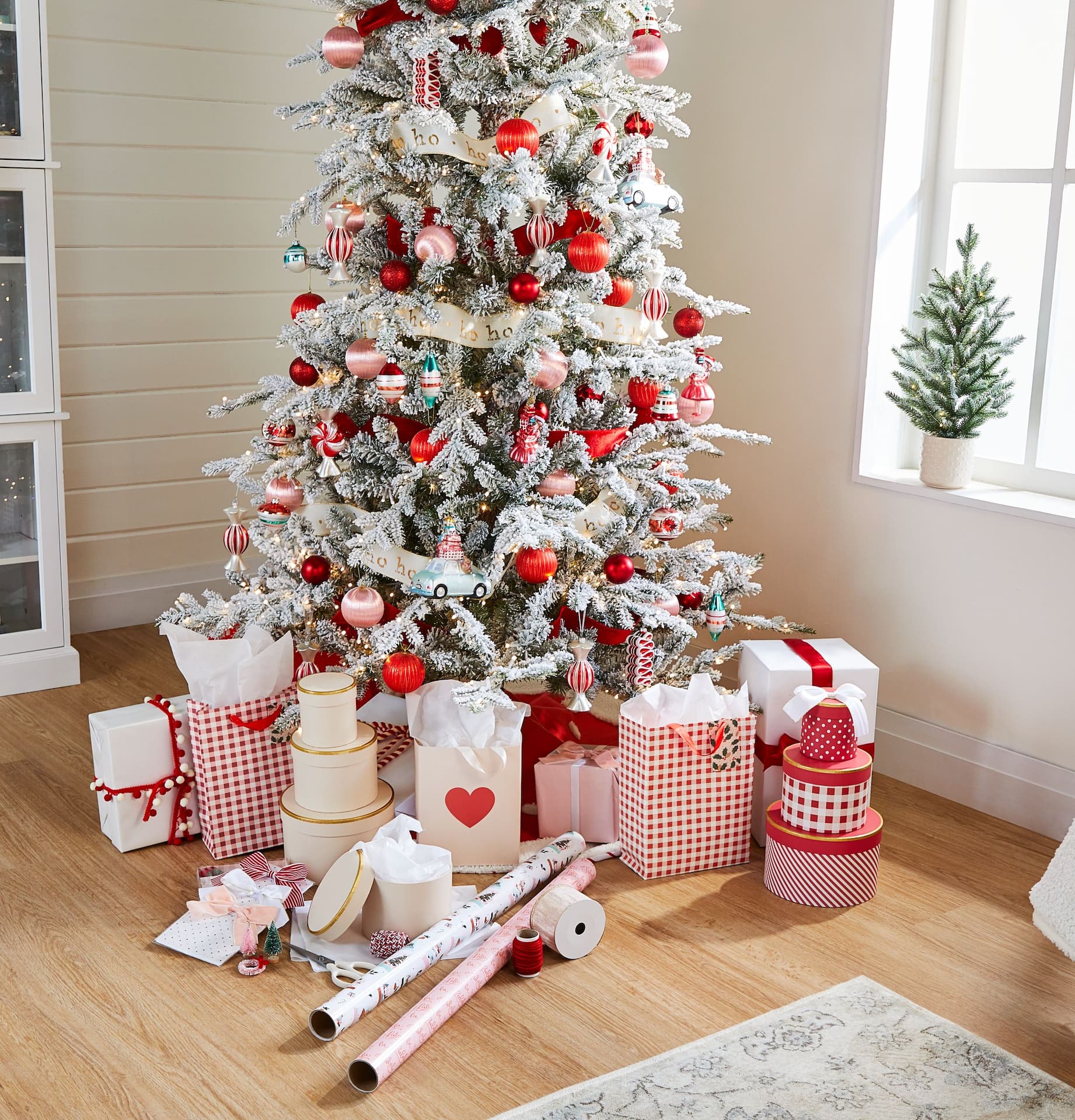 Jillian Harris X CANVAS Pre-Lit Potted Christmas Tree, Warm White